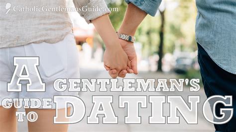 a gentlemans guide to dating
